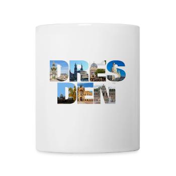 Dresden Sachsen Deutschland - Tasse - Weiß - Vorne