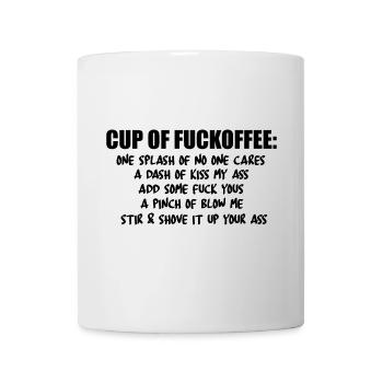 Tasse Fuckoffee - Tasse - Weiß - Vorne