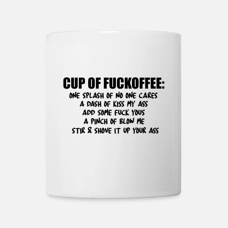 tasse de fuckoffee - Mug blanc - blanc