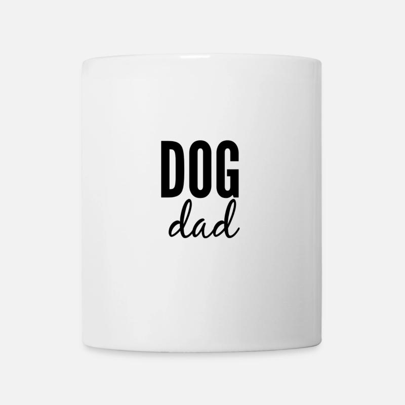 Dog dad - Tasse - Weiß