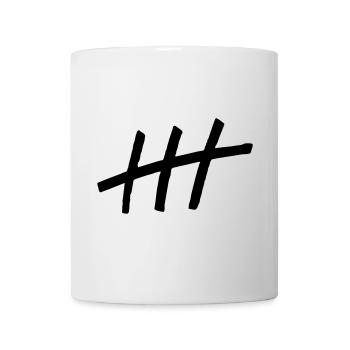 Hamburg Drawing - Mug - white - Front