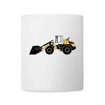 wheel loaders - Mug - white - Front