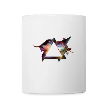 Illuminati Triangle - Mug blanc - blanc - Devant
