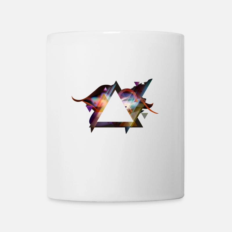 Illuminati Triangle - Mug blanc - blanc