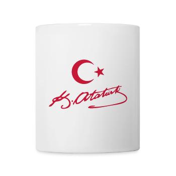 Atatürk Turkey Design – Stolthed & Inspiration - Kop/krus - hvid - Foran