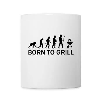 Barbecue BBQ - Mug blanc - blanc - Devant