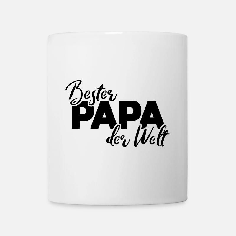 bester papa der welt - Tasse - Weiß