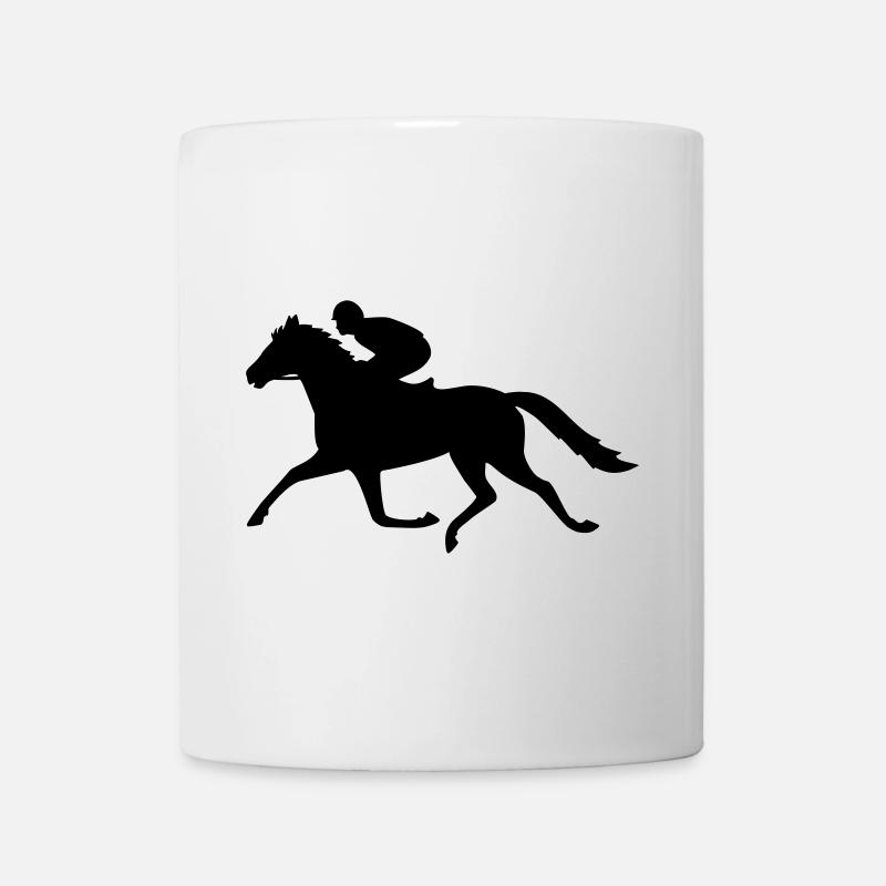 trotteur - Mug blanc - blanc