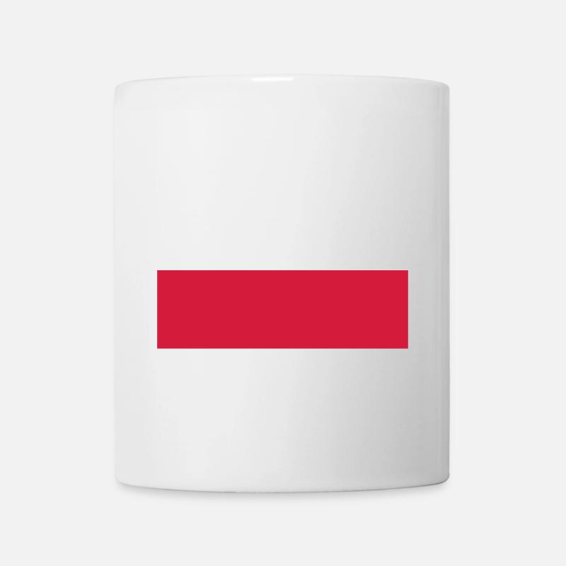 Polen Flagge Geschenkidee - Tasse - Weiß