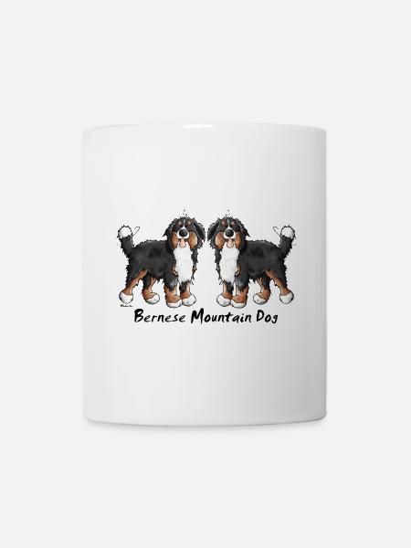 Drôle Bouvier Bernois - Chien - Chiens - Mug blanc - blanc