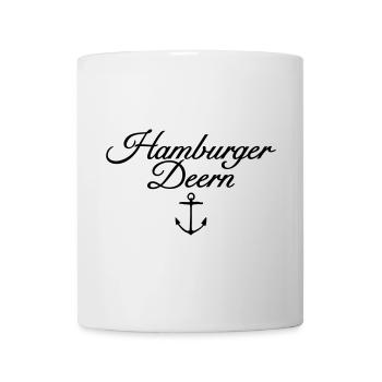Hamburger Deern Classic Anker Hamburg - Tasse - Weiß - Vorne