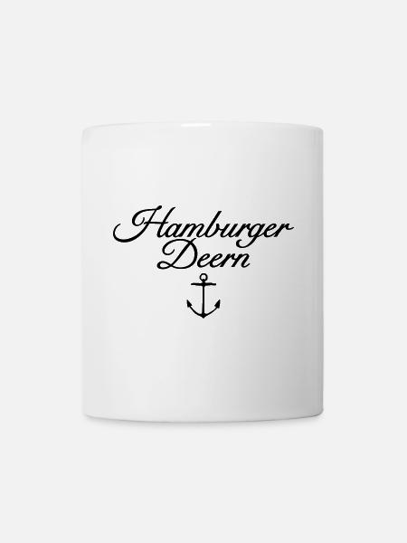 Hamburger Deern Classic Anker Hamburg - Tasse - Weiß