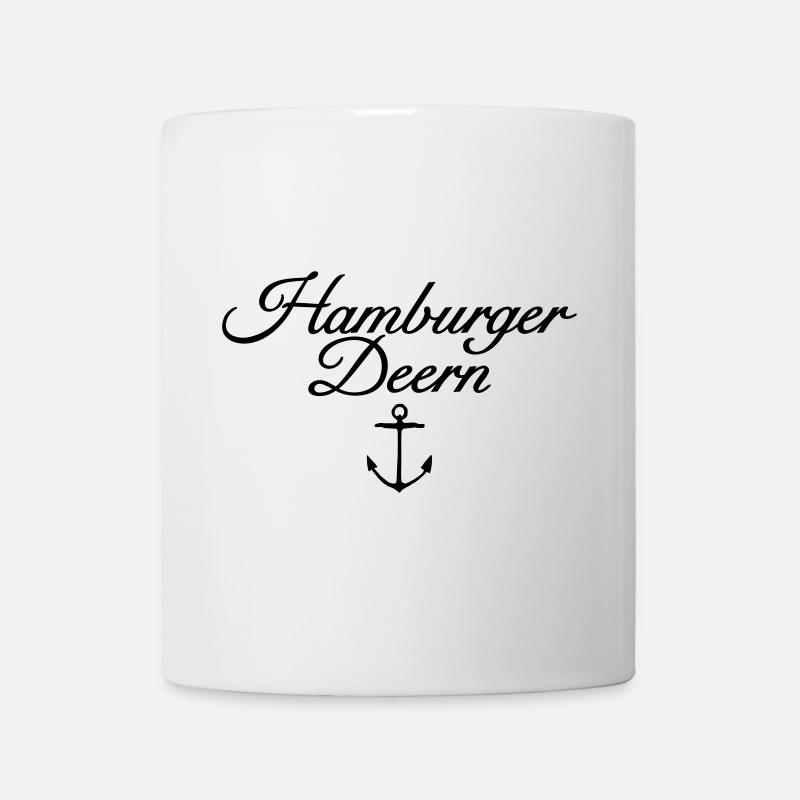 Hamburger Deern Classic Anker Hamburg - Tasse - Weiß