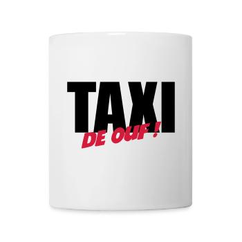 Taxi de ouf ! - Mug blanc - blanc - Devant