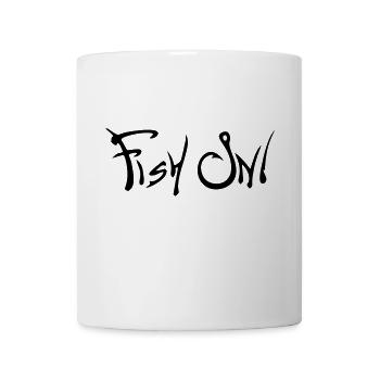 fish on - Mug - white - Front