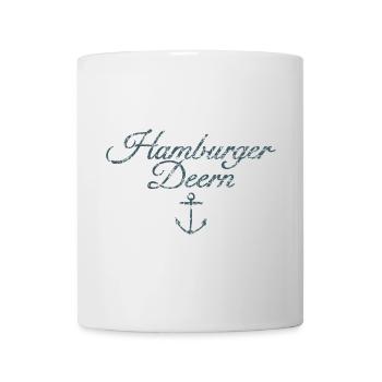 Hamburger Deern Classic Anker Hamburg - Tasse - Weiß - Vorne