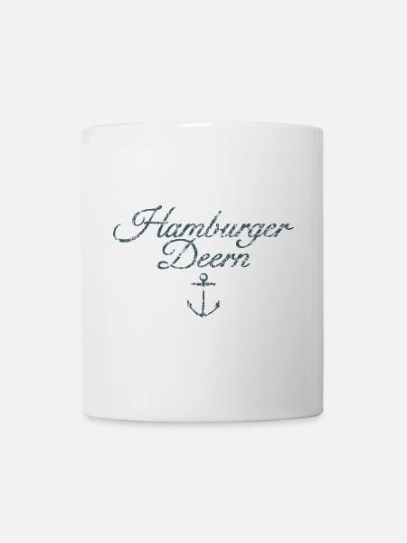 Hamburger Deern Classic Anker Hamburg - Tasse - Weiß