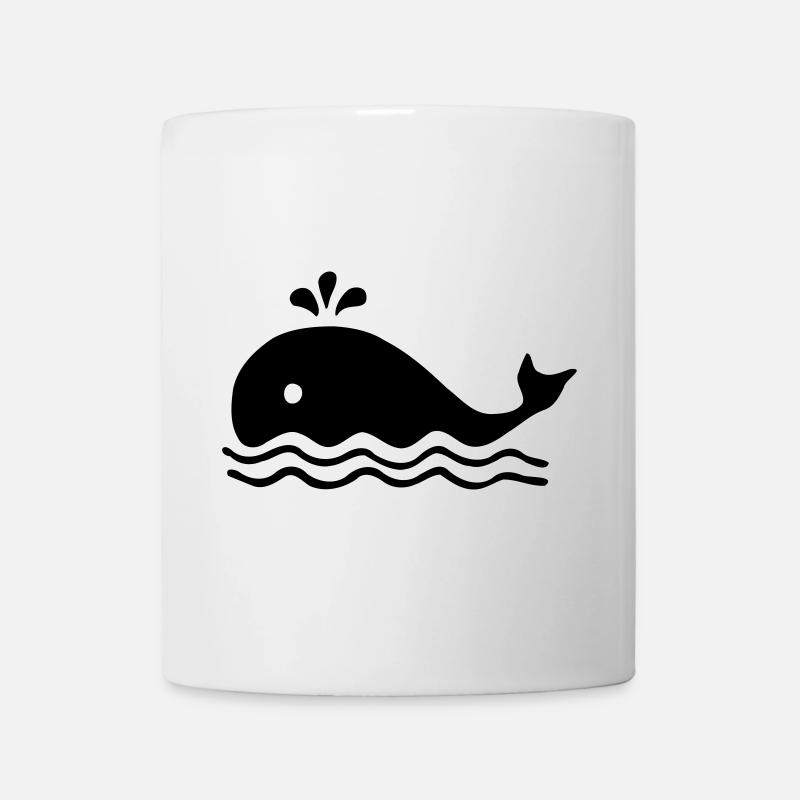 Walfisch Wal Wale - Tasse - Weiß