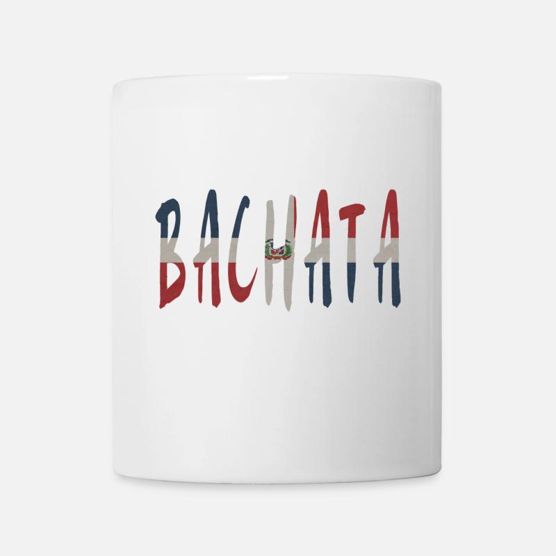 BACHATA RD - Tasse - Weiß