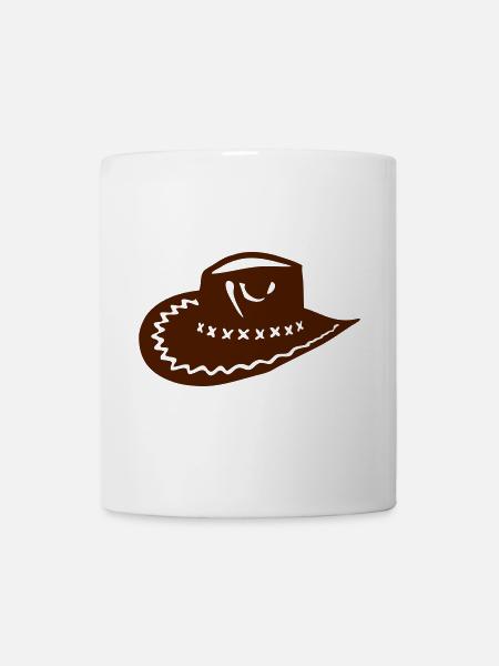 Cowboy Hut 2 - Tasse - Weiß