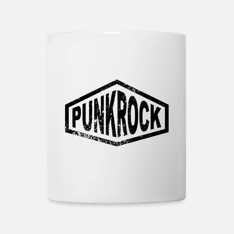punk rock - Mug - white