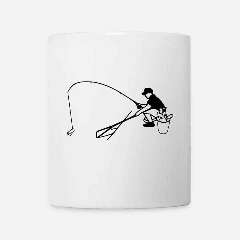 Angler - Tasse - Weiß