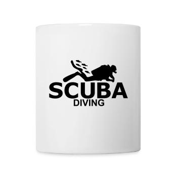 scuba diving - Mug - white - Front