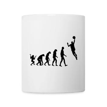 Basketball - Basket Ball - Game - Sport - Player - Tasse - Weiß - Vorne