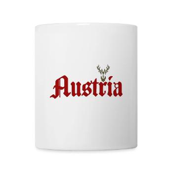 Österreich - Tasse - Weiß - Vorne