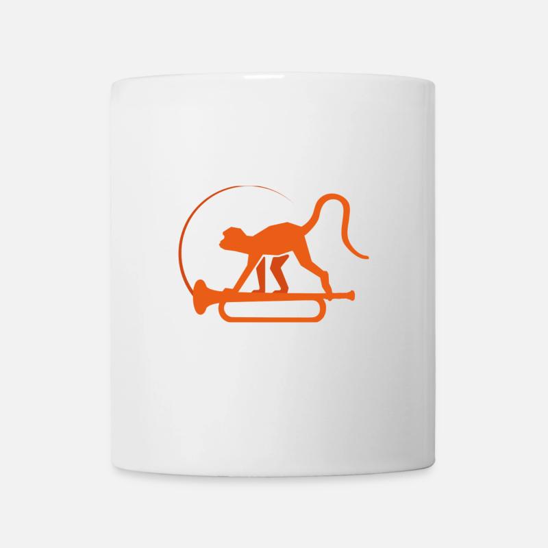 music monkey - Mug - white