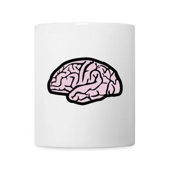 Brain - Mug - white - Front