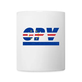 Cape Verde flag flag CPV - Mug - white - Front