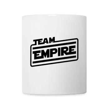 Team Empire (Schriftzug) - Tasse - Weiß - Vorne