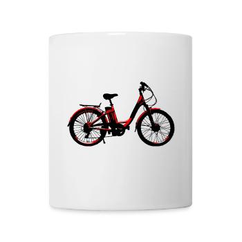 E Bike Electric Bike Shirt - Mug - white - Front