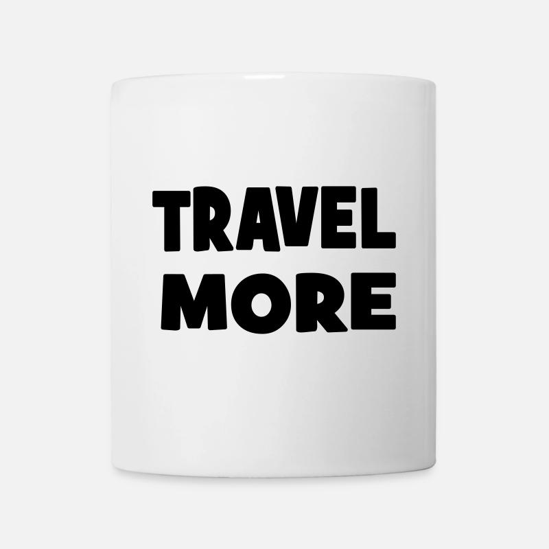 Reisen - Tasse - Weiß