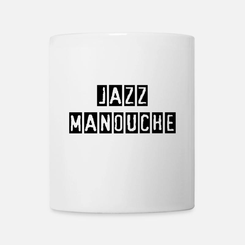 Jazz Manouche - Gypsy Jazz - Mug - white