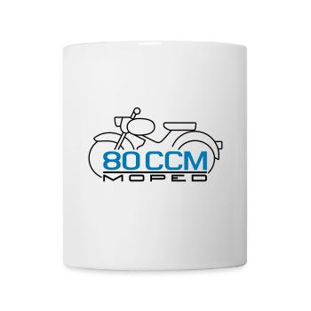 Moped Sparrow 80cc emblem - Mug - white - Front