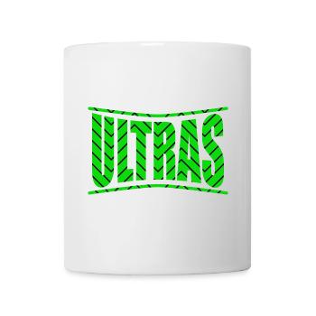 ultras football fans t-shirt design gift idea - Mug - white - Front