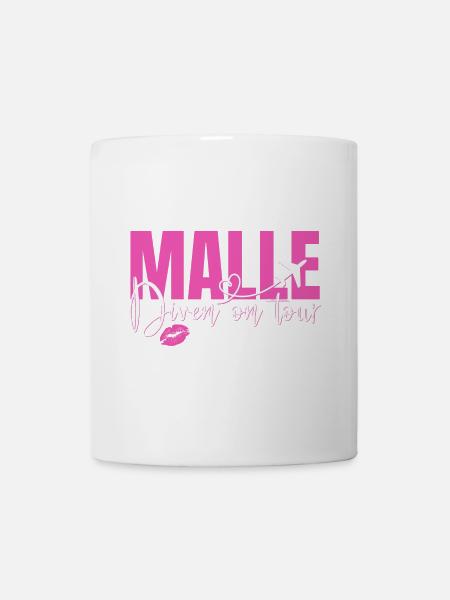 Mallorca Sprüche Malle Diven On Tour Urlaub Party - Tasse - Weiß