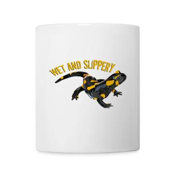 Fire salamander - Mug - white - Front