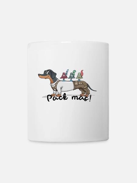 Huadling | Pack mas! - Tasse - Weiß