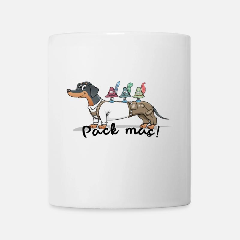 Huadling | Pack mas! - Tasse - Weiß