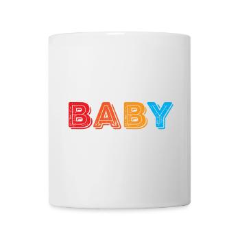 Baby boy baby bump child pregnant funny - Mug - white - Front