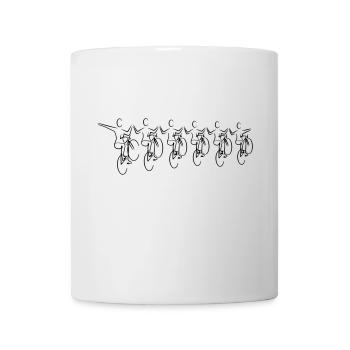 6er Kunstradsport 005 - Mug - white - Front