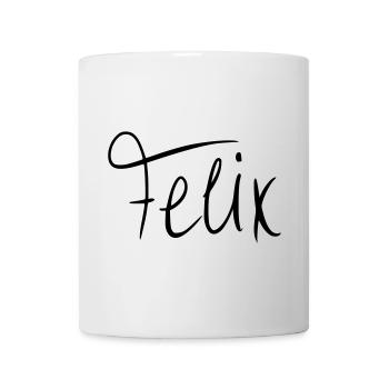 Felix - Tasse - Weiß - Vorne