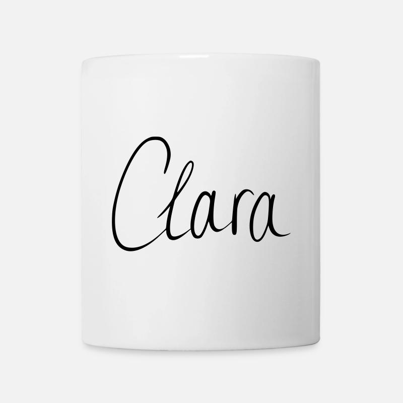 Clara - Tasse - Weiß