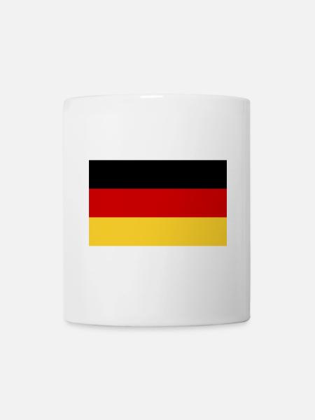 drapeau allemand - Mug blanc - blanc