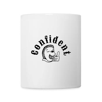 Confident - Tasse - Weiß - Vorne