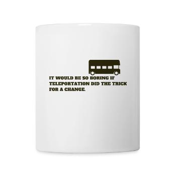 Tuner de tournevis de chariot de véhicule de voiture de téléportation - Mug blanc - blanc - Devant
