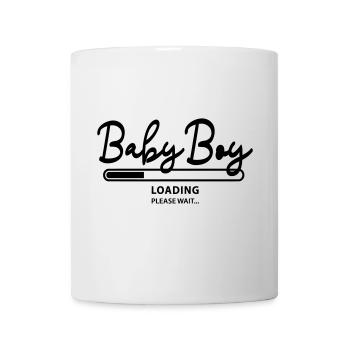 Chargement de bébé garçon - Mug blanc - blanc - Devant